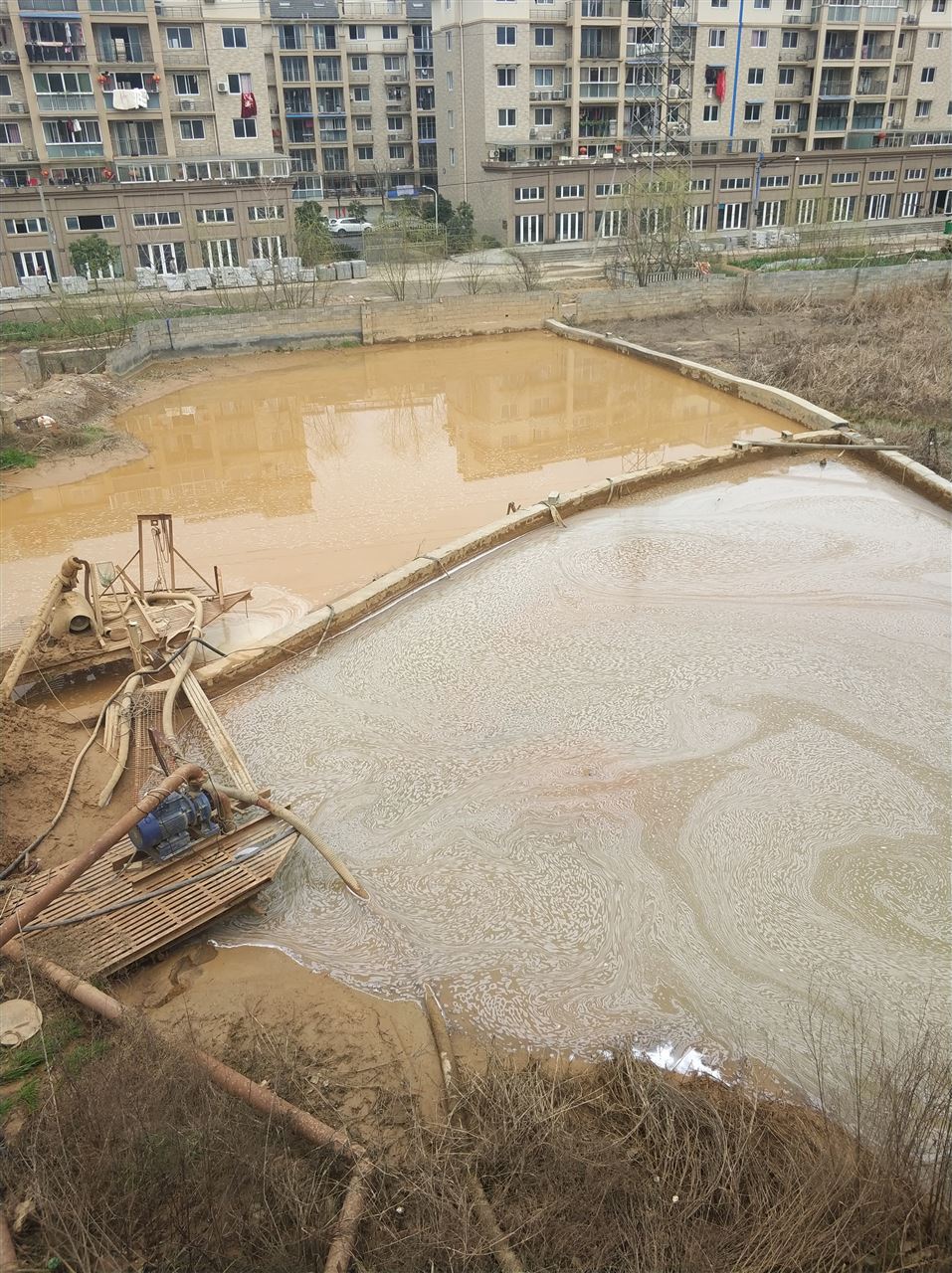 赫山沉淀池淤泥清理-厂区废水池淤泥清淤