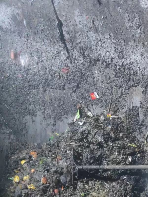 赫山污水池清理
